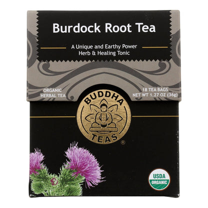 Buddha Teas - Organic Tea - Burdock Root - Case Of 6 - 18 Count image 2