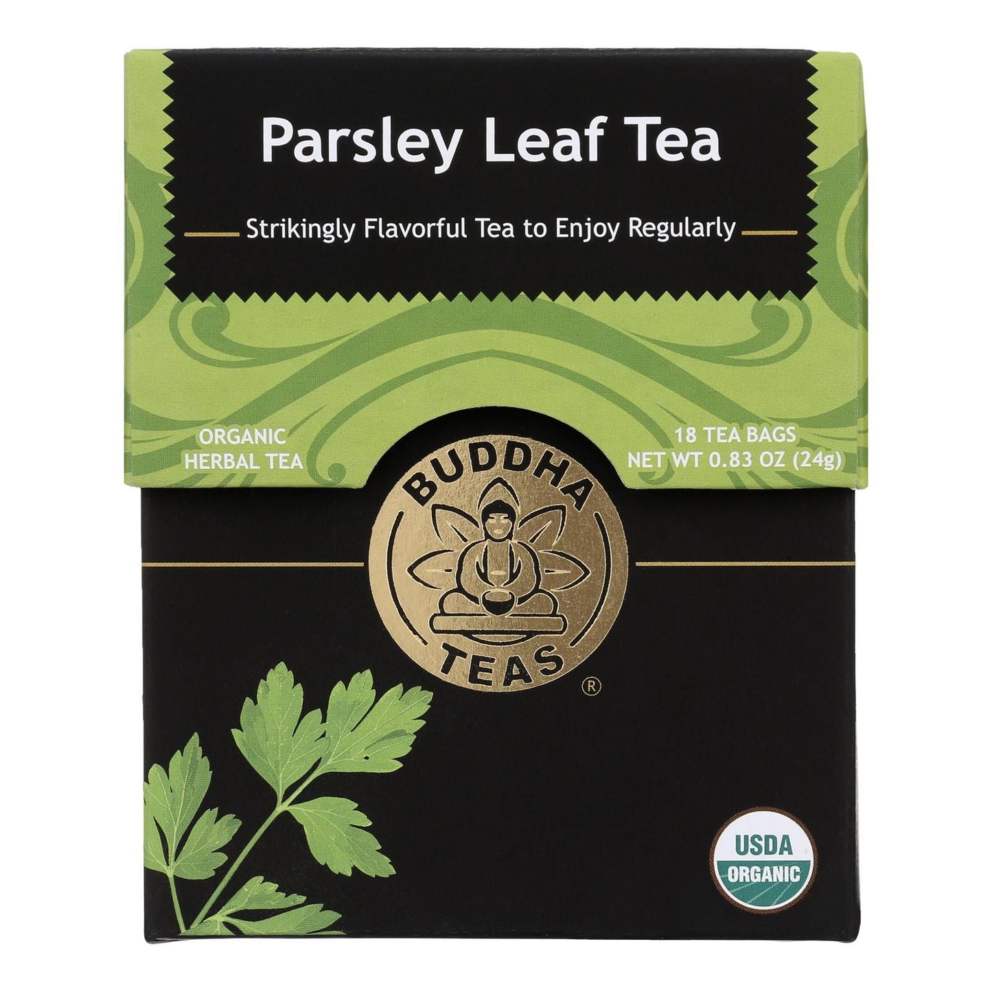 Buddha Teas - Organic Tea - Parsley Leaf - Case Of 6 - 18 Count image 2