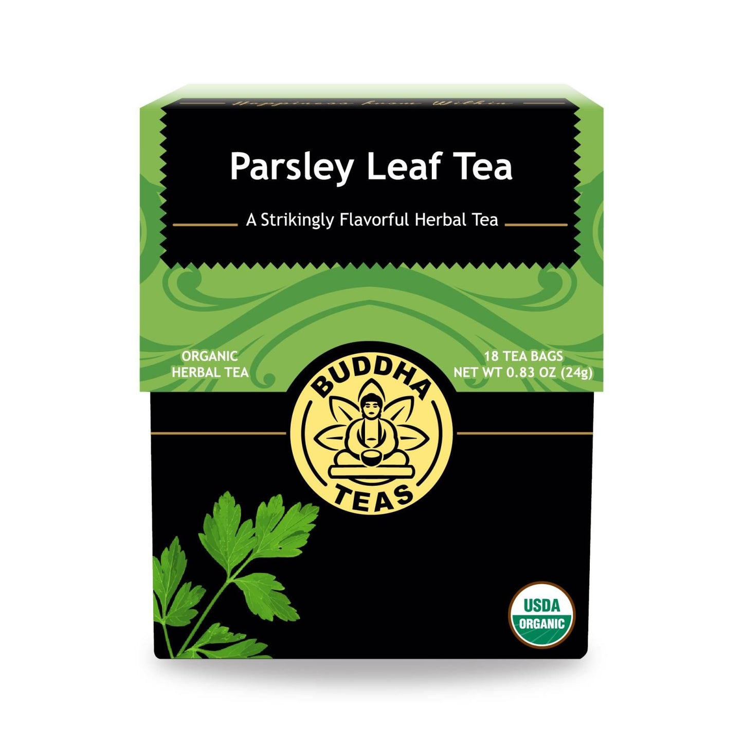 Buddha Teas - Organic Tea - Parsley Leaf - Case Of 6 - 18 Count image 1