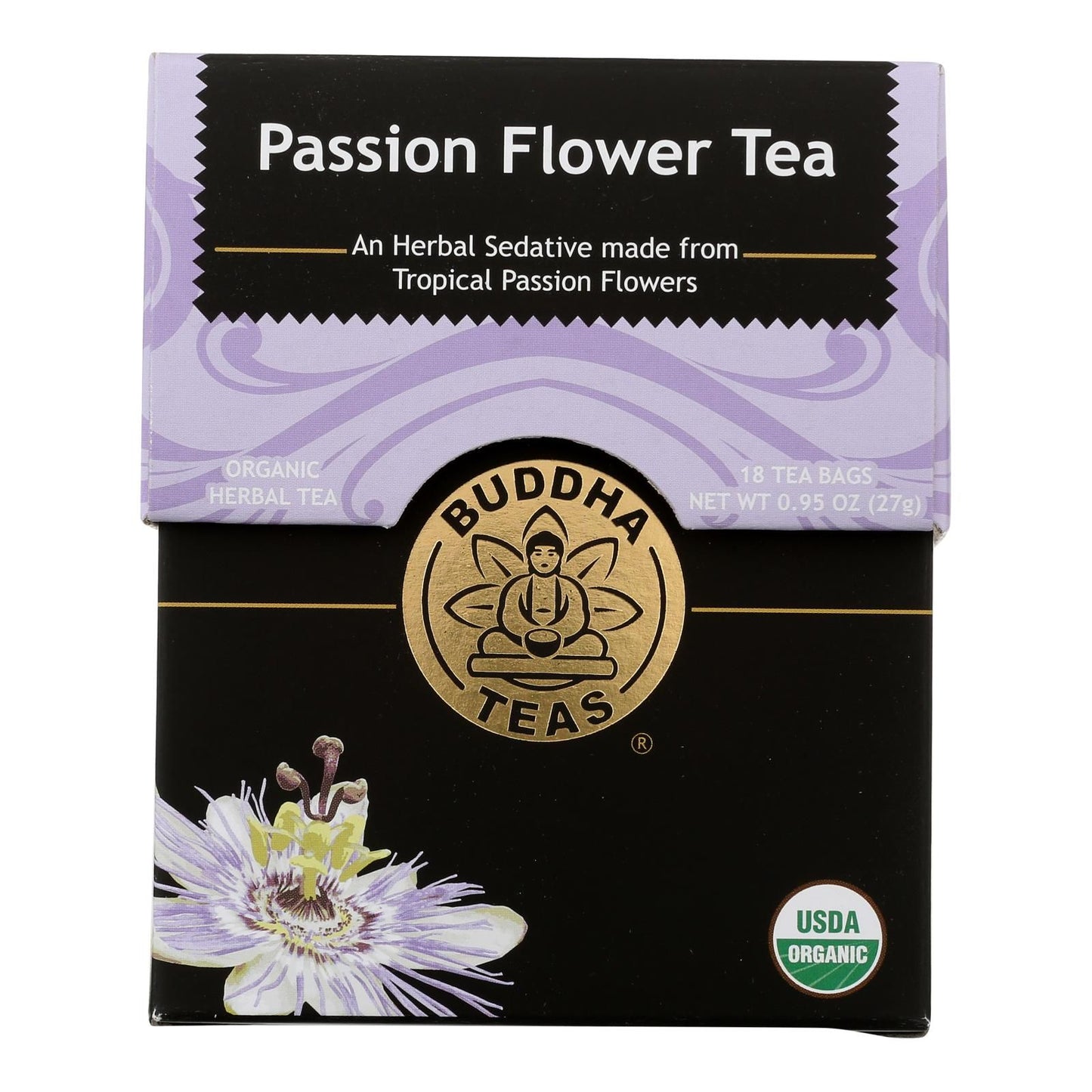 Buddha Teas - Organic Tea - Passion Flower - Case Of 6 - 18 Count image 2
