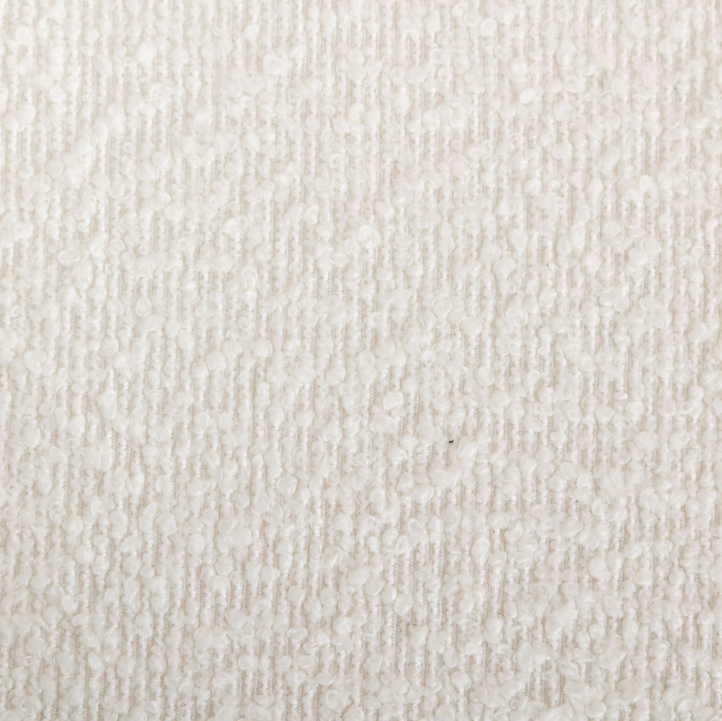 Burbank Modern Round Boucle Dining Chairs, Set of 2, White image 5