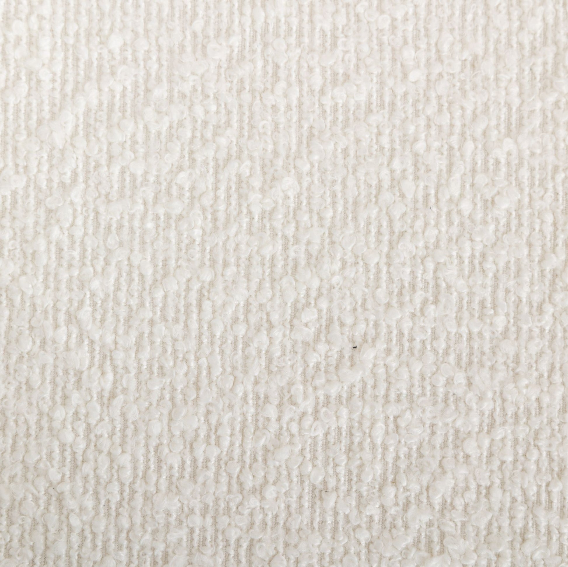 Burbank Modern Round Boucle Dining Chairs, Set of 2, White image 5