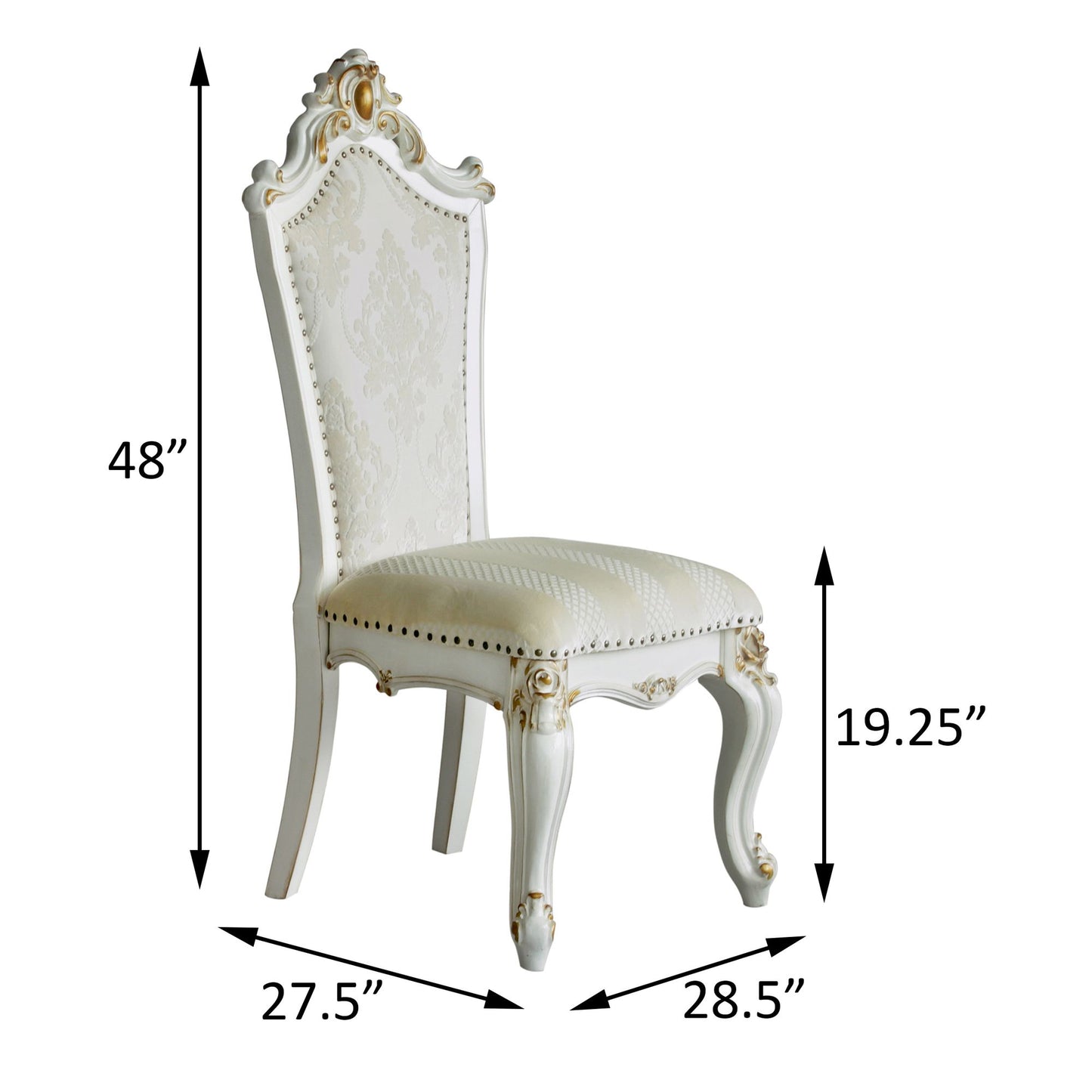 Butterscotch and Antique Pearl Side Chairs ( Set of 2) image 7