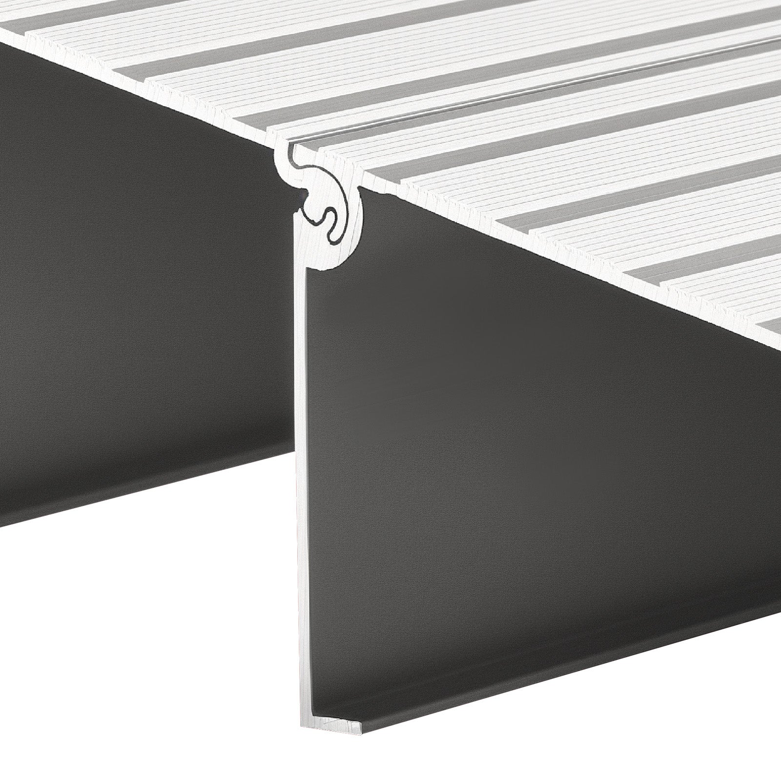 Door Threshold Ramp, 6 inch Rise, Aluminum Alloy Threshold Ramp Rated 800 lbs Load Capacity, Handicap Ramps for Home Steps for Wheelchair, Scooters, Power Chairs, Walkers, Bicycle, Tricycle image 8