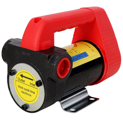 12V DC Portable Self-Priming Diesel Transfer Pump, Electric Fuel Extractor with Auto Shut-off Nozzle & Hose, Suitable for Diesel Kerosene Machinery Transformer Oil image 3