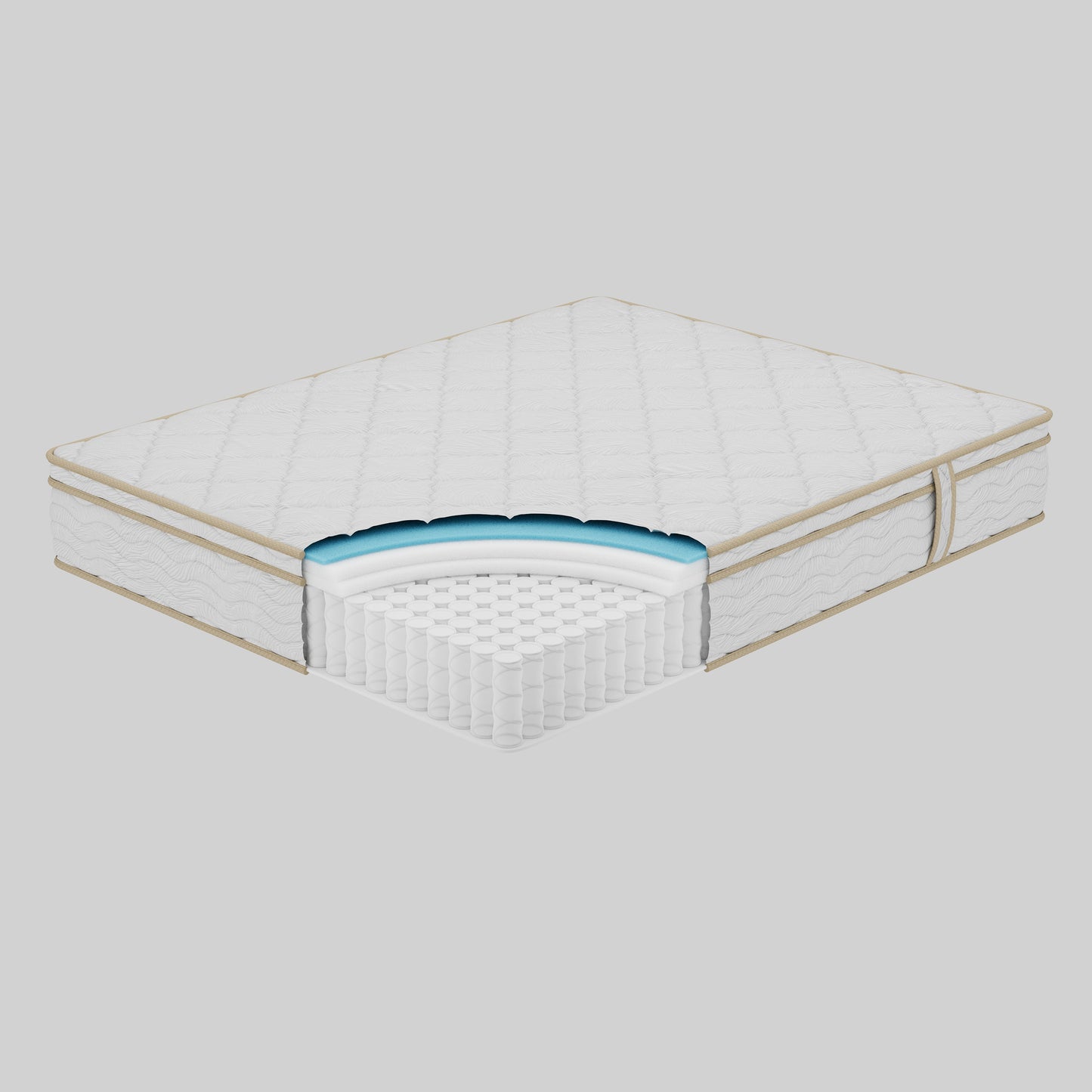12 Inch Queen Size Hybrid Mattress image 5