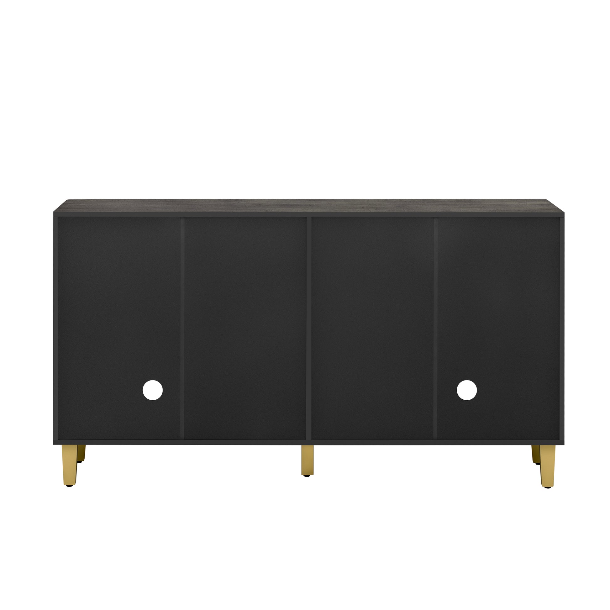 TREXM sideboard cabinet with storage in light and dark gray color option