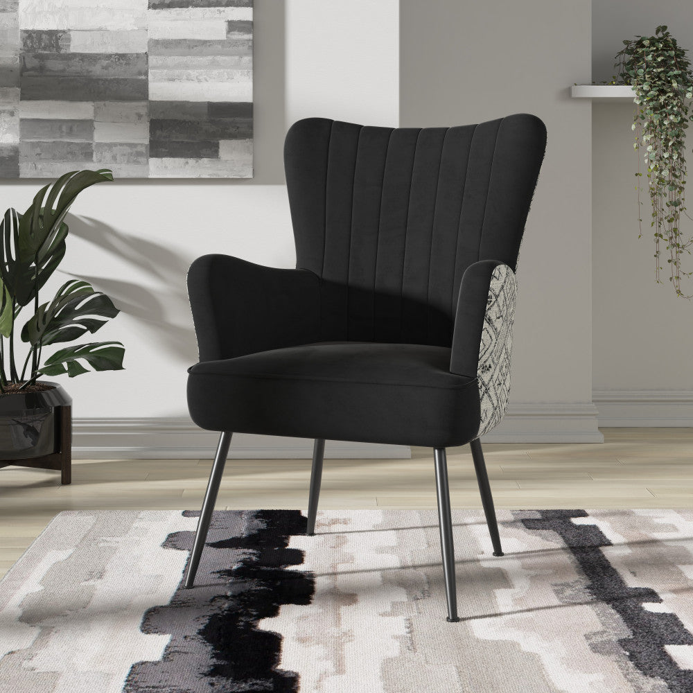 Black Accent Chair