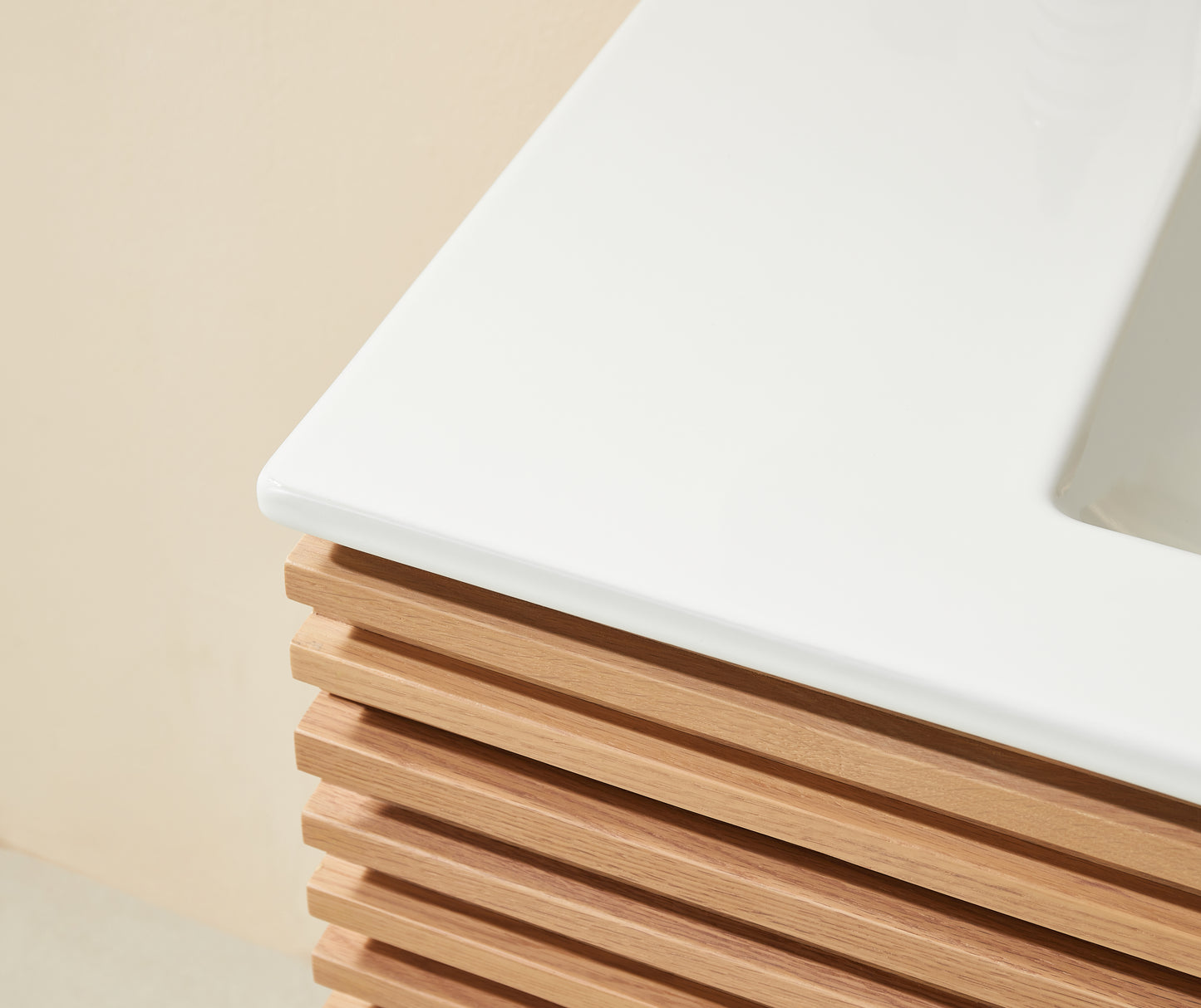Pre-Assembled 36" Wall Mounted & Floating Single Vanity Cabinet with Ceramic Top (Old SKU W1826P308971) image 7