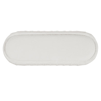Upholstered Ottoman,Oval shape image 10
