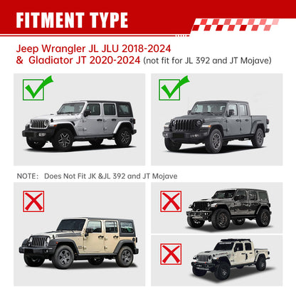 10th Anniversary Engine Hood For Jeep Wrangler JL 2018+ and Jeep Gladiator JT 2020+ (not fit for JL 392 and JT Mojave) image 4