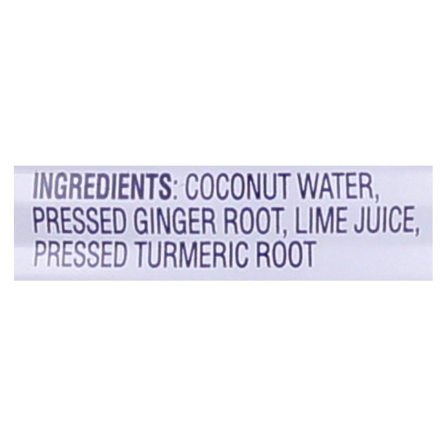 C2o - Pure Coconut Water - Ginger Lime And Tumeric - Case Of 12 - 17.5 Fl Oz. image 2