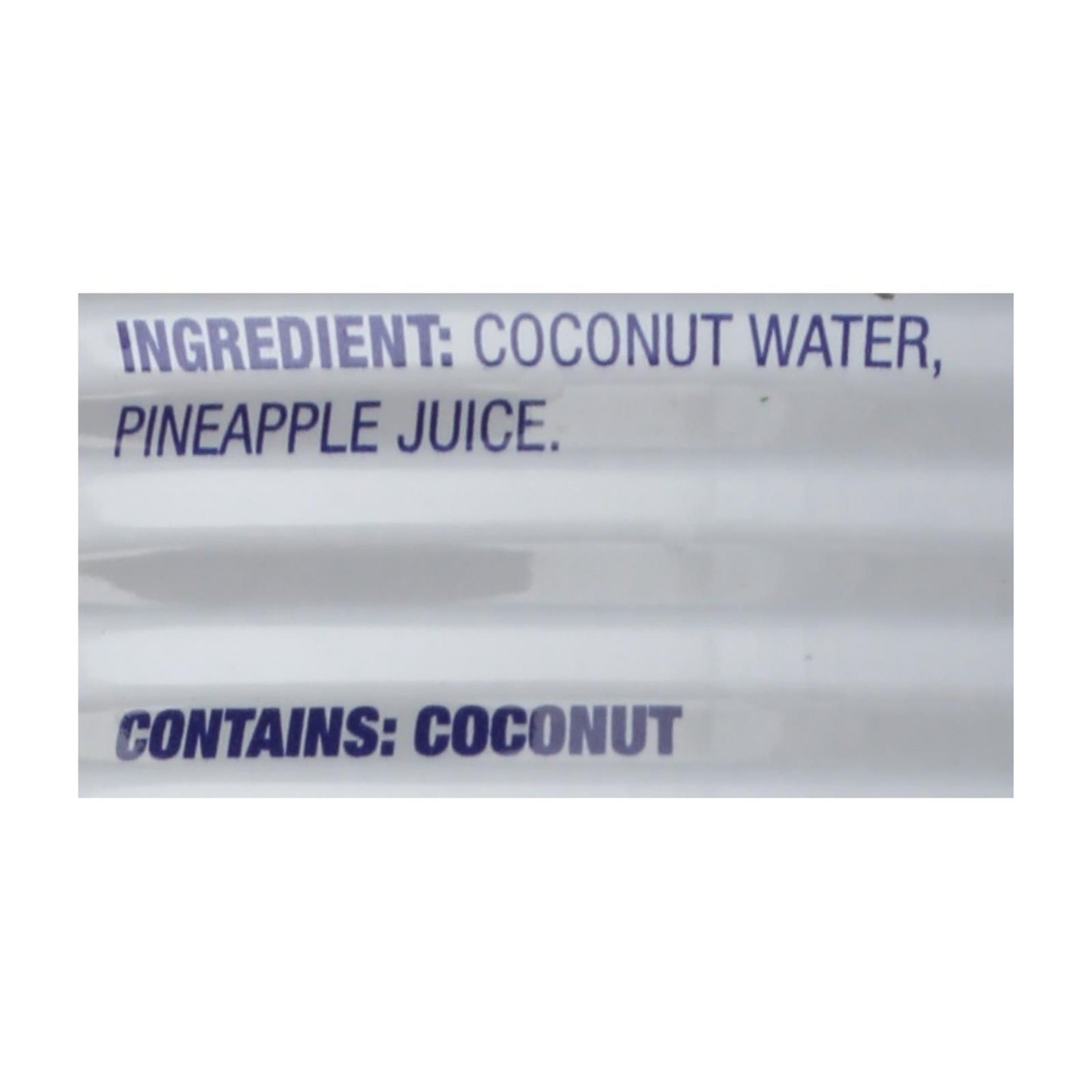 C2o Coconut Water With Pineapple Juice And Coconut Pulp - Case Of 12 - 17.5 Fz image 2