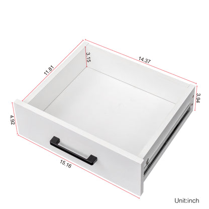 WHITE color modular 24 wine bar cabinet Buffet Cabinet image 7