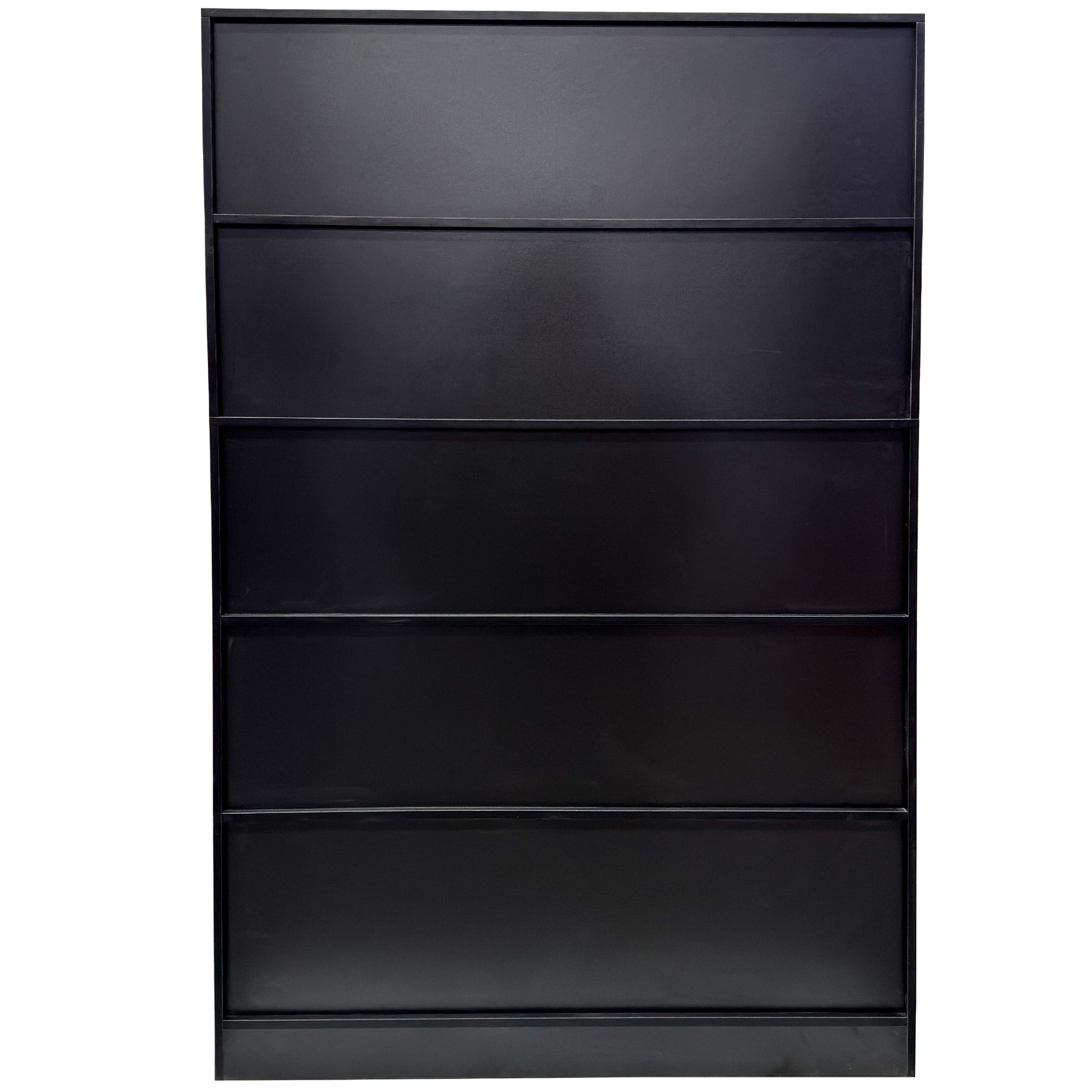 70.87" Tall Bookshelf with 10 Cubes and 3 Doors, 4-Tier Bookshelf, Open Shelf Bookcase with Cabinet, Modern Cube Storage Organizer for Living Room, and Office image 7