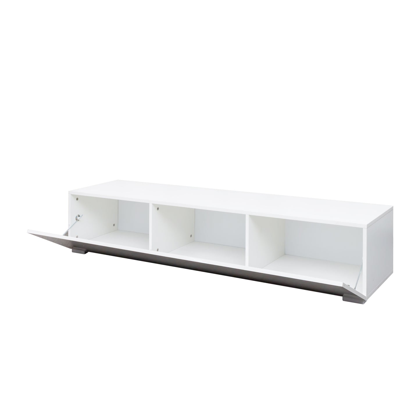 Modern Entertainment Center with Storage Media Console for Living Room image 9