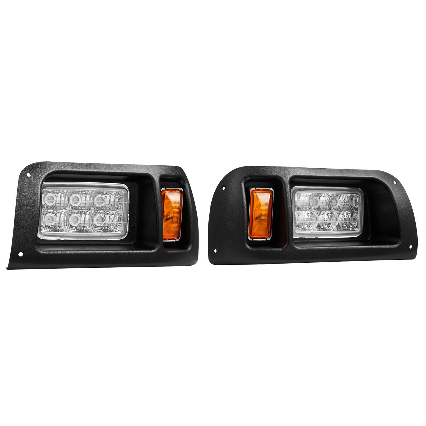 12 Volt Golf Cart LED Headlight Tail Light Kit For EZGO TXT 1996-2013 Models image 10