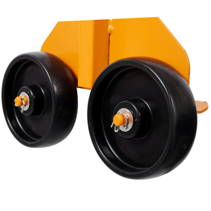 Drywall Dolly Cart with Wheels,Panel Dolly 220lbs Load Capacity,Panel Service Cart,Moving Panels,Yellow image 7