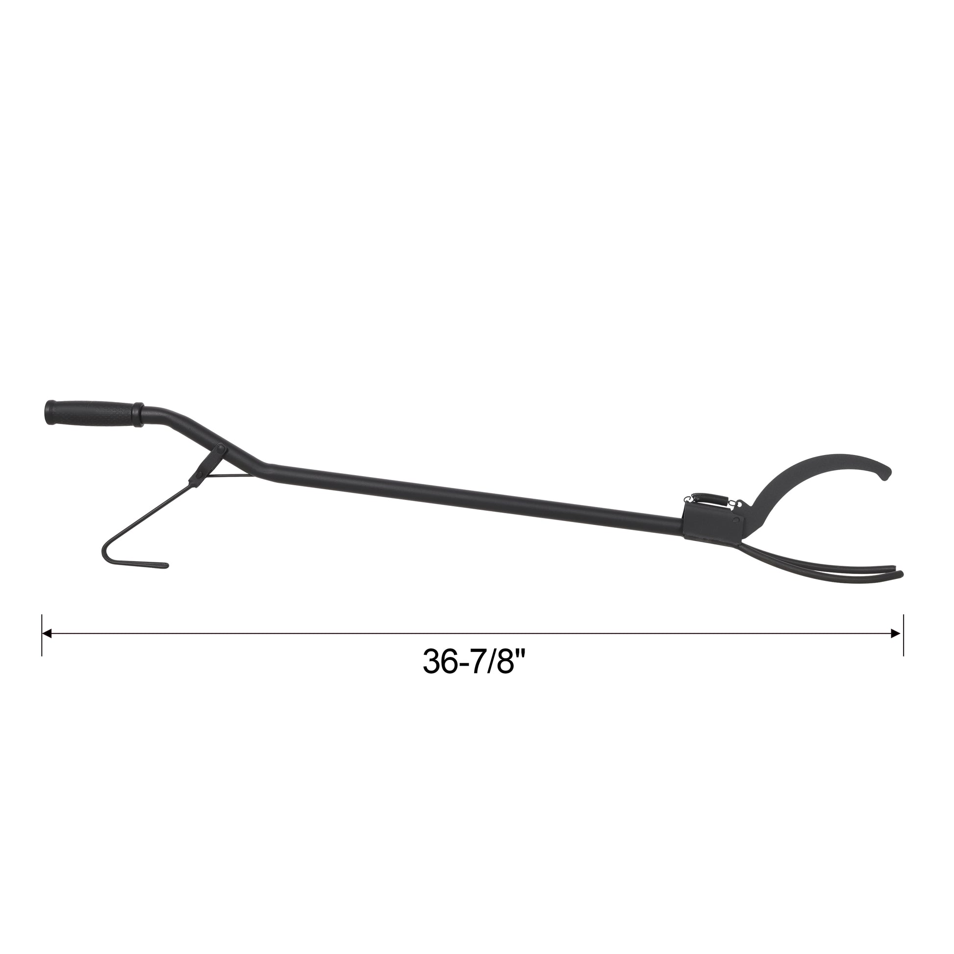 36 Inch Heavy Duty Fire Log Grabber with 3 Prong & Spring Handle, Fire Tongs Poker Tool for Campfire, Fireplace & Fire Pit image 8