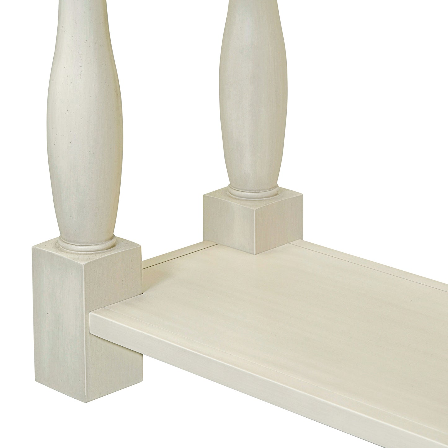 TREXM Console Table 63" Long Console Table with Drawers and Shelf for Entryway, Hallway, Living Room (Antique White, OLD SKU: WF314993AAK) image 8