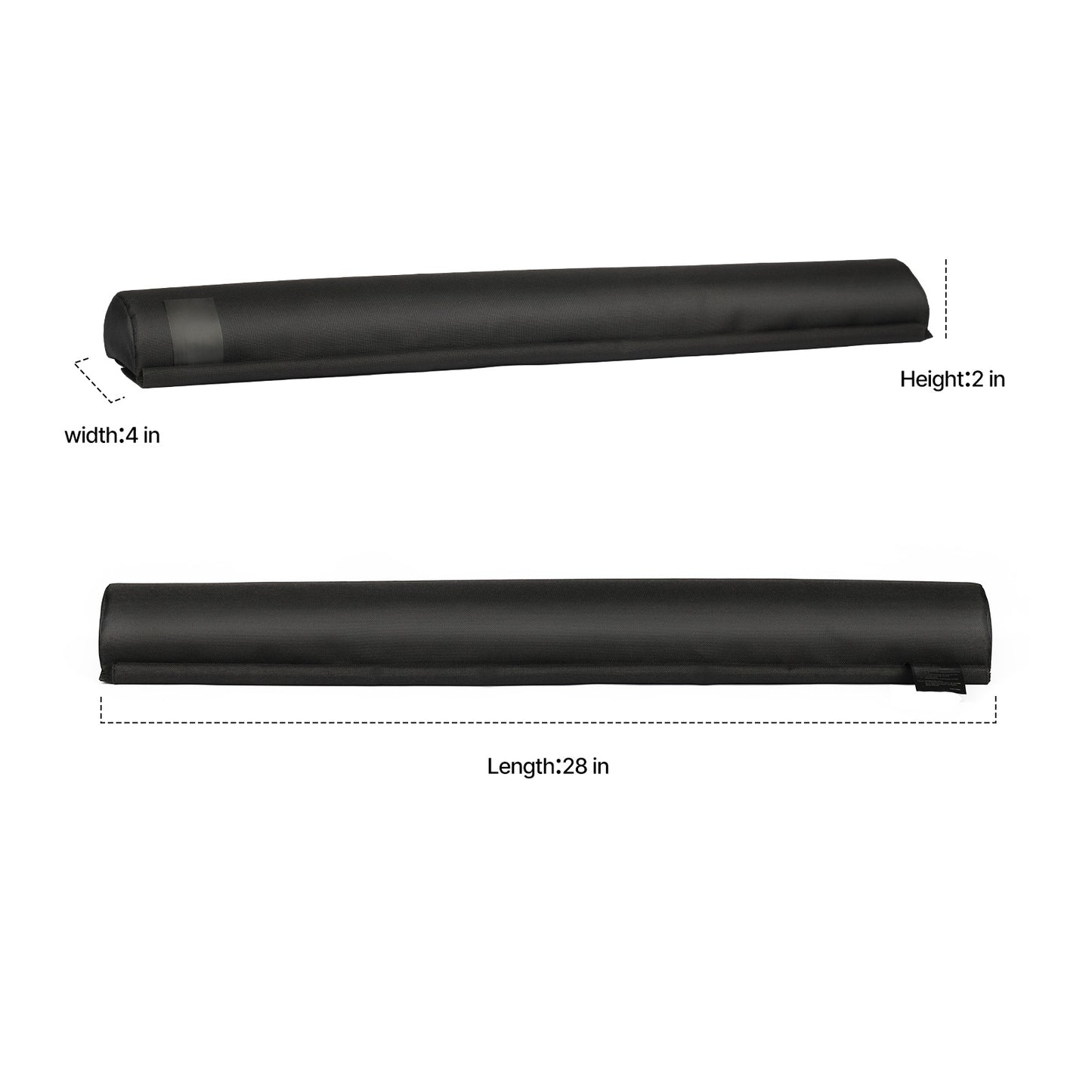 Roof Rack Pads for Crossbar 88lbs Load Capacity for Kayak Canoe Surfboard image 12