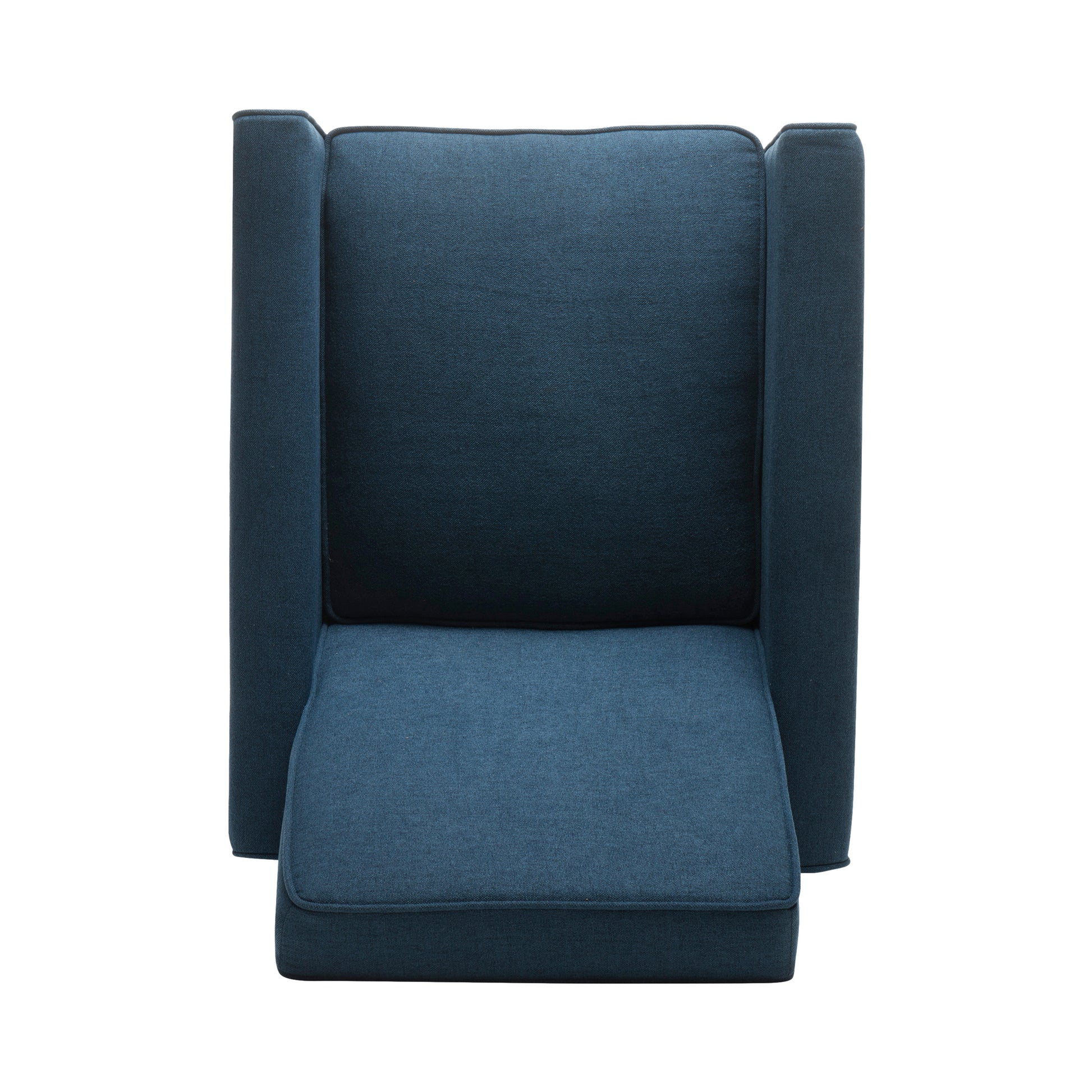 Navy Blue Fabric Push Back Chair for Elegant Home Décor(Old SKU:52422.00FDBL) image 11