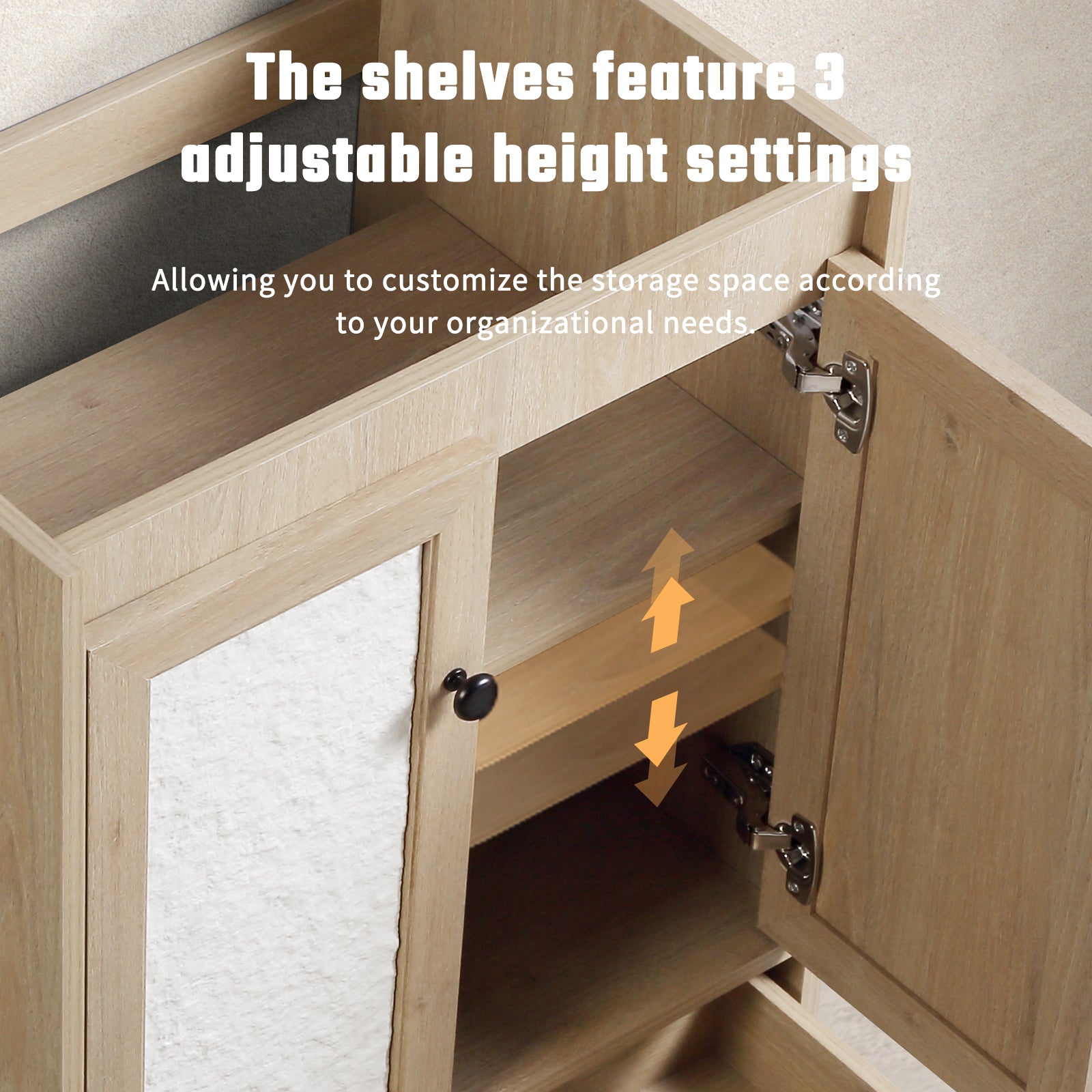 Bathroom Vanity Sink Base Wooden Material Ready-to-Assemble Bathroom Cabinet 24" Width without sink image 5