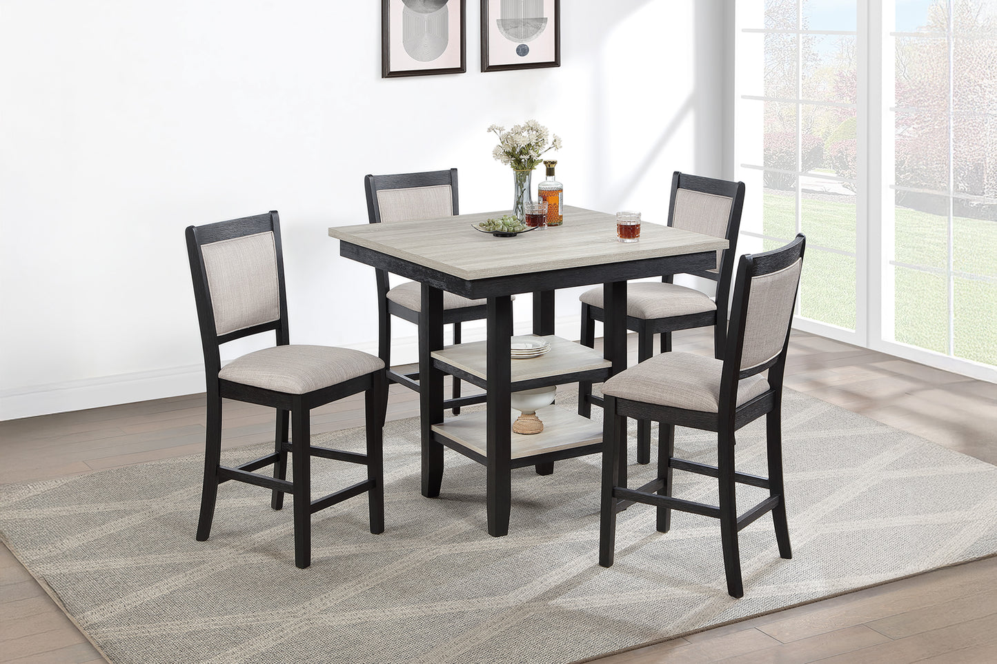 5-Piece Counter Height Set image 2