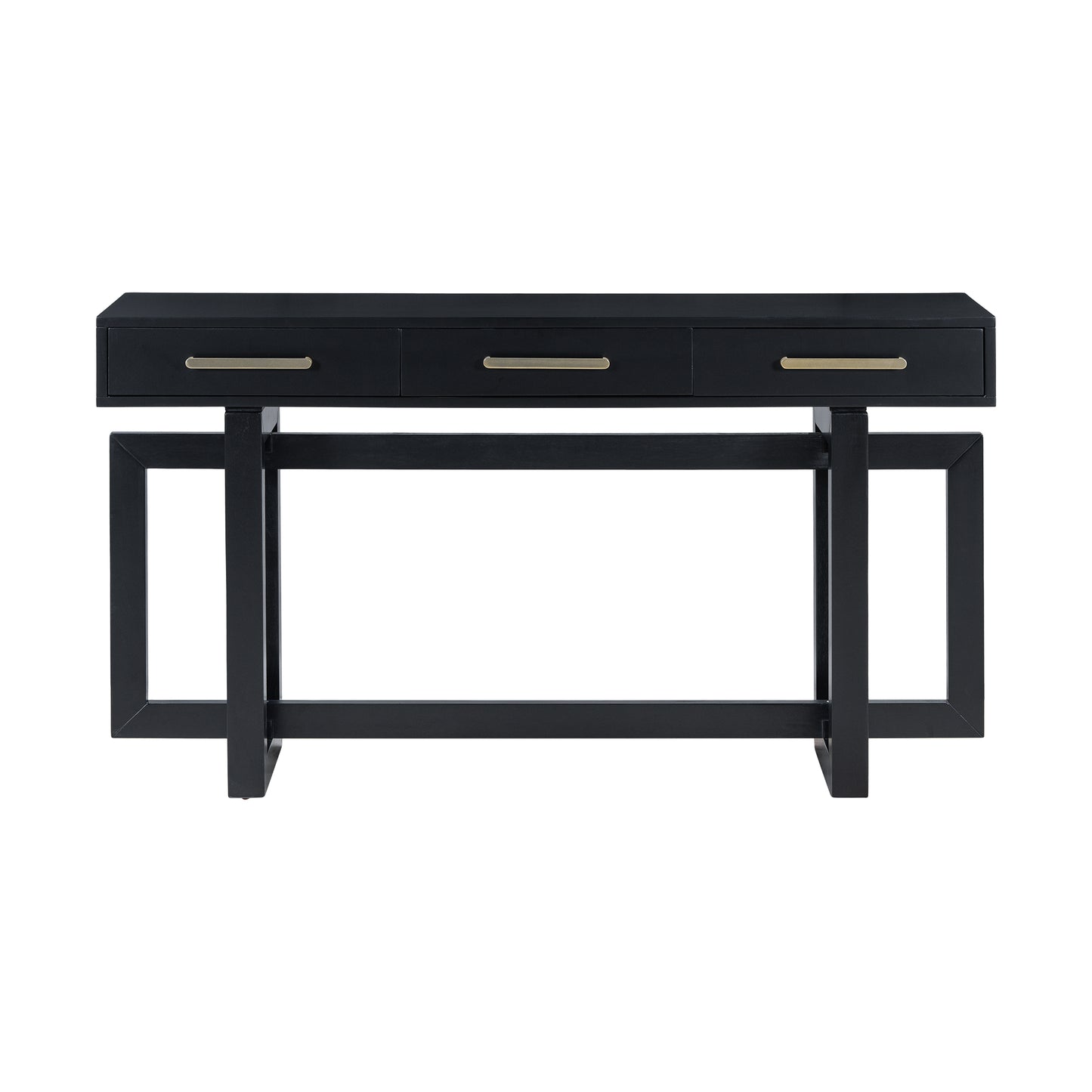 U_STYLE Elegant Console Table with Three Drawers, Extra Long Entryway Table for Entryway, Hallway, Living Room, Foyer, Corridor image 3