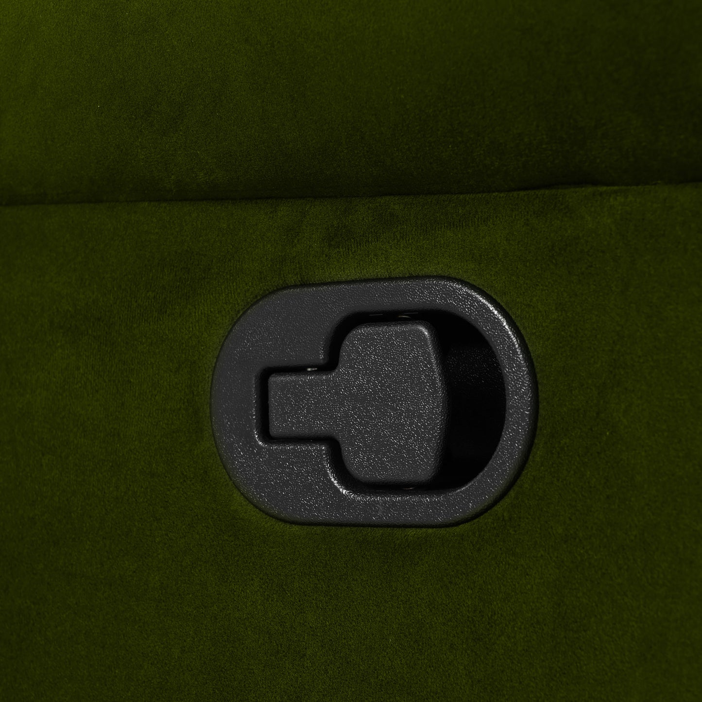 360° Swivel Recliner Manual Rocking Recliner Home Theater Manual Recliner Chair Nursery Rocker with Adjustable Backrest for Living Room, Green image 3