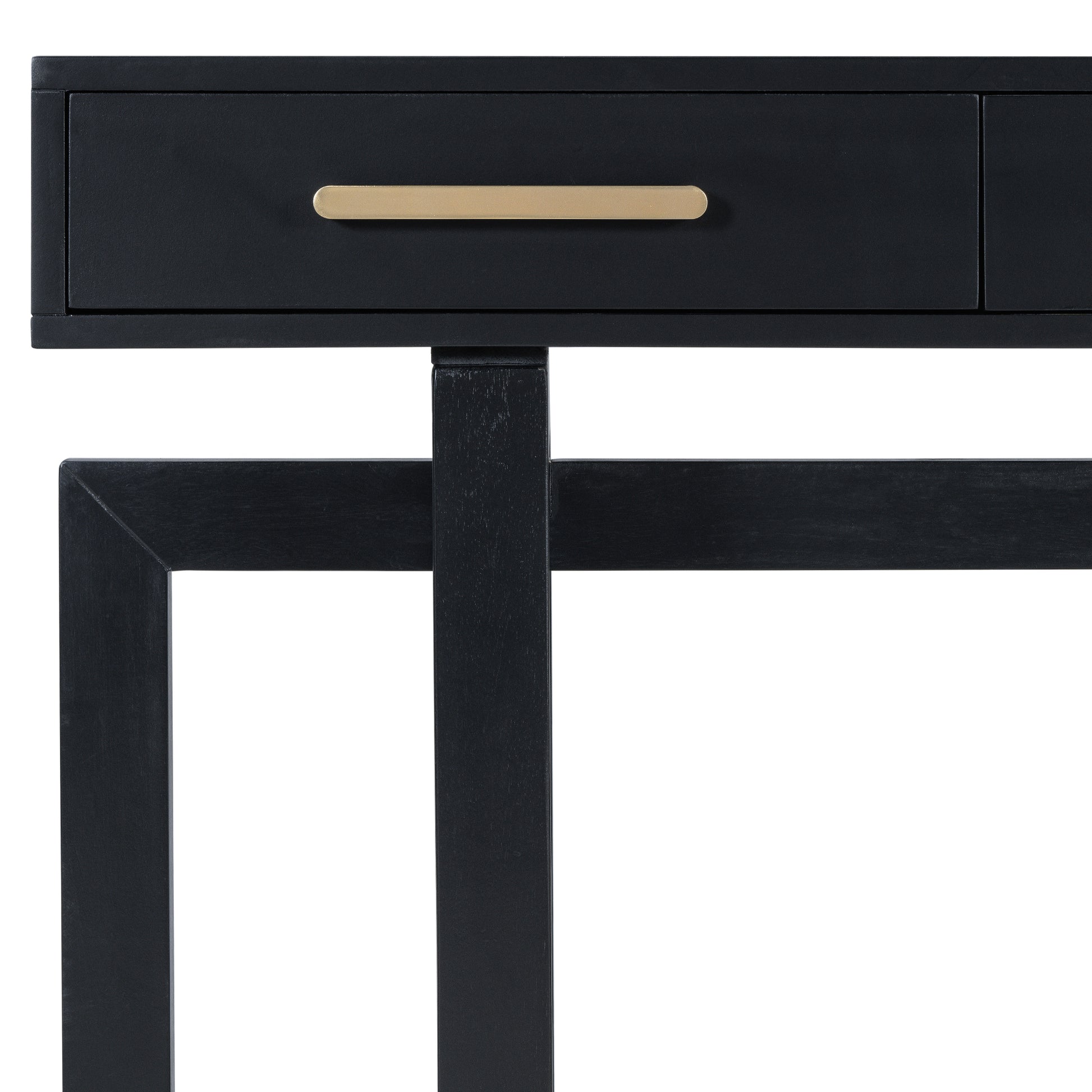 U_STYLE Elegant Console Table with Three Drawers, Extra Long Entryway Table for Entryway, Hallway, Living Room, Foyer, Corridor image 10