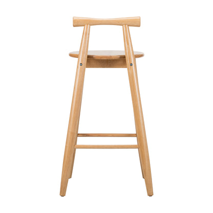 Grove Indoor Rubberwood Barstool, Natural Finished, Set of 2 image 11