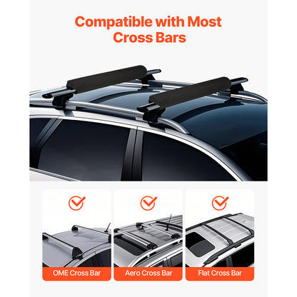 Roof Rack Pads for Crossbar 88lbs Load Capacity for Kayak Canoe Surfboard image 2