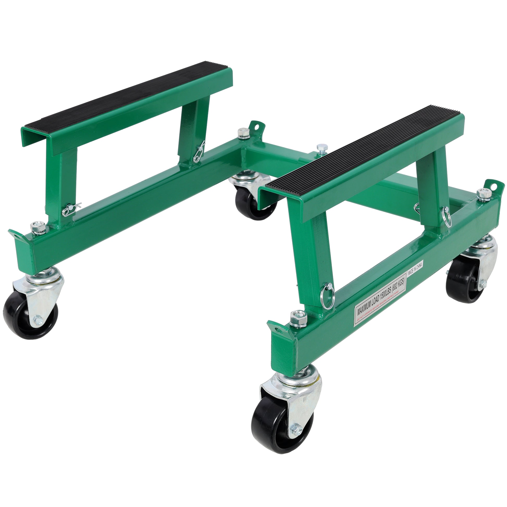 ATV Motorcycle Engine Cradle Dolly 1500lbs,Green image 6