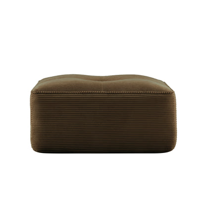 Ottoman Corduroy -Brown image 1