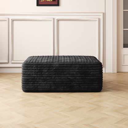 Ottoman with foam fill option