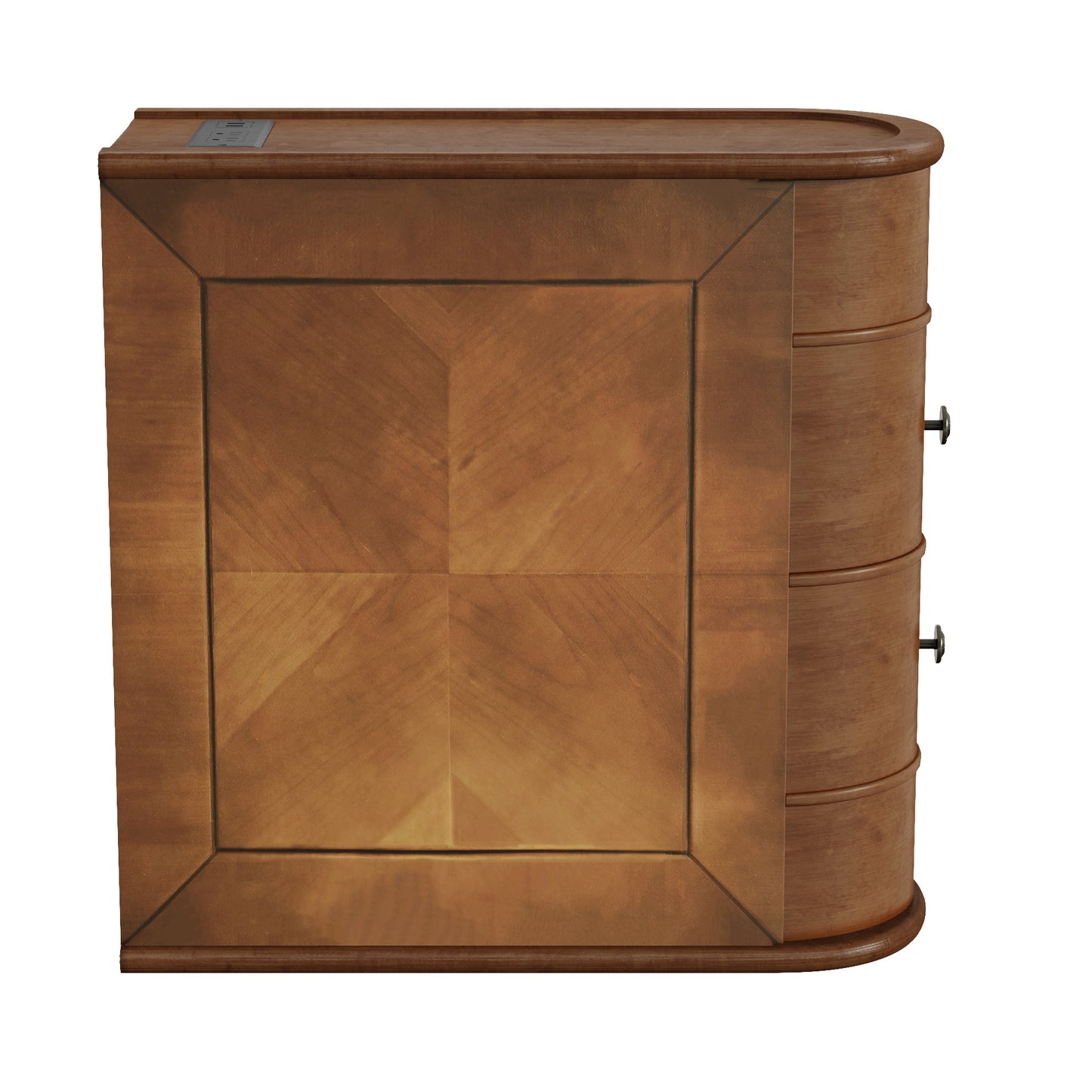 End Table with Charging Station,Sofa Side Table with Drawers, No Assembly Required(Expect Arrival Date 2025/4/16) image 7