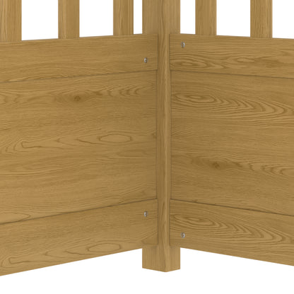 Full Size Canopy Bed Frame with Guardrails for Kids,Floor Bed Full with Four Poster Design,Kids Montessori Floor Bed,Wood Canopy Bed Frame for Girls,Boys(Full,Natural) image 8
