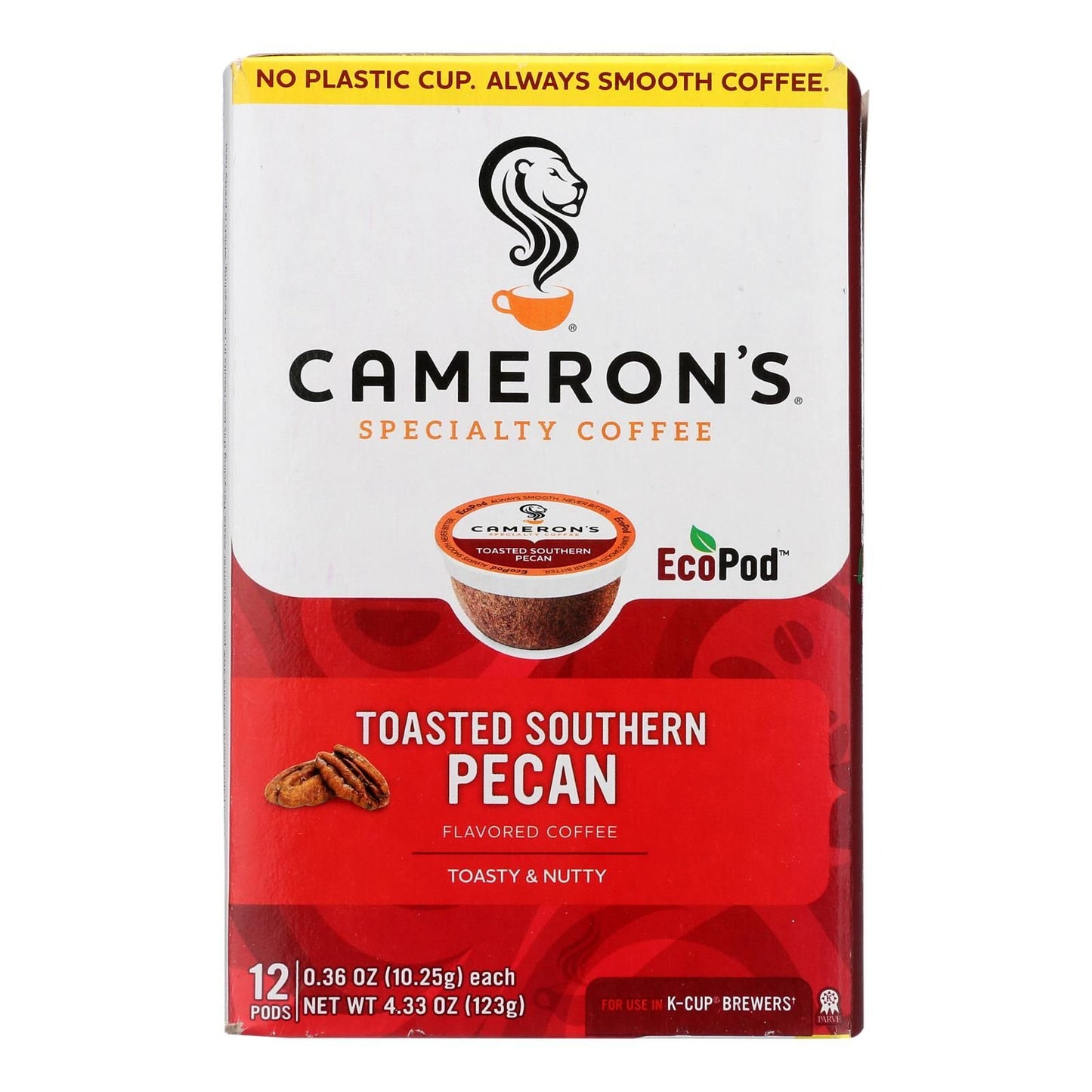 Cameron's Coffee - Coffee Toasted Southern Pecan - Case Of 6 - 12 Ct image 1