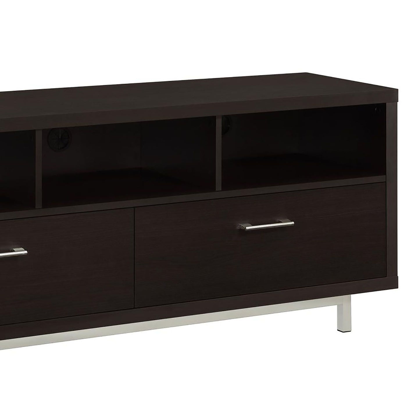 Cappuccino 60-inch Drawer Storage TV Console image 4