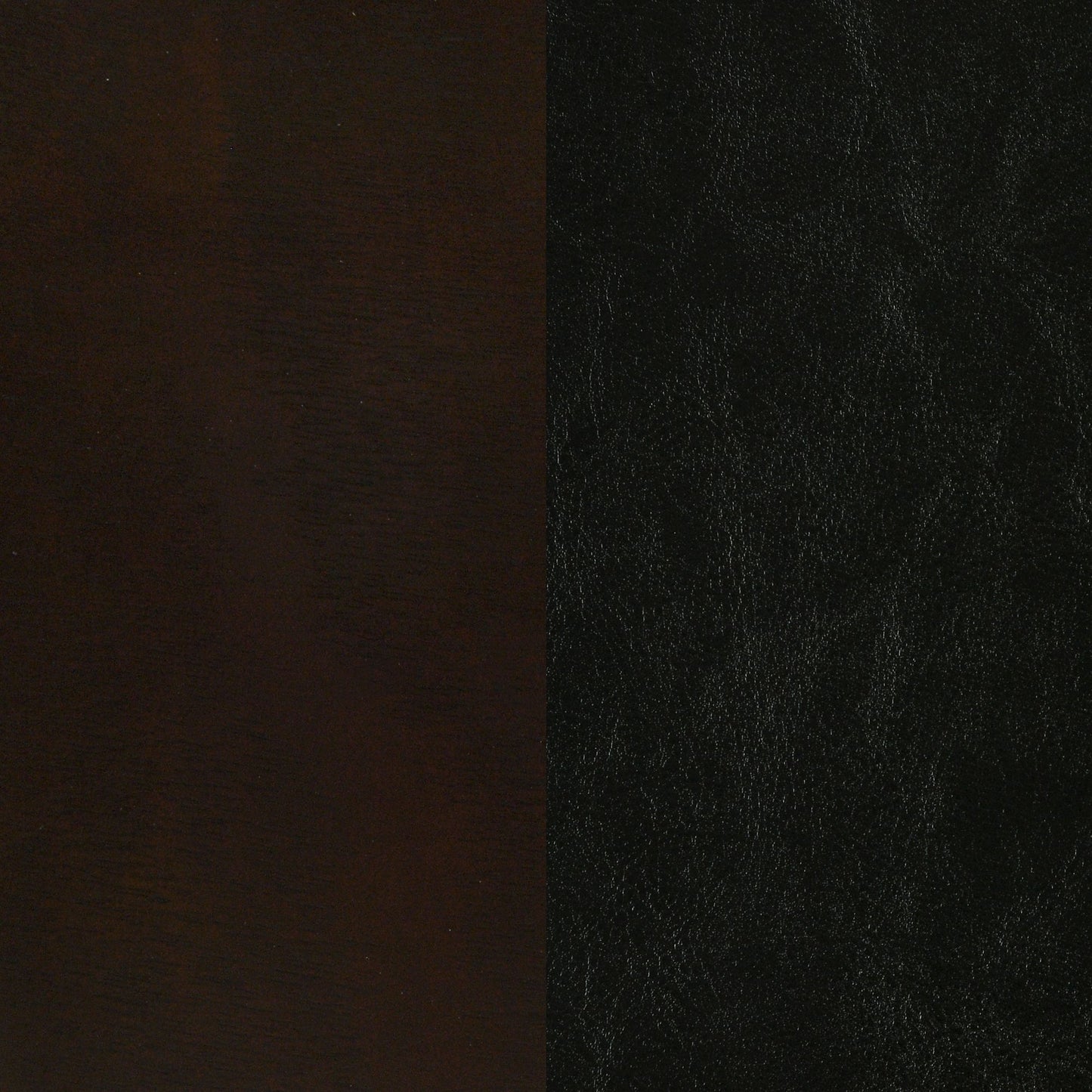 Cappuccino and Black Queen Panel Bed image 9