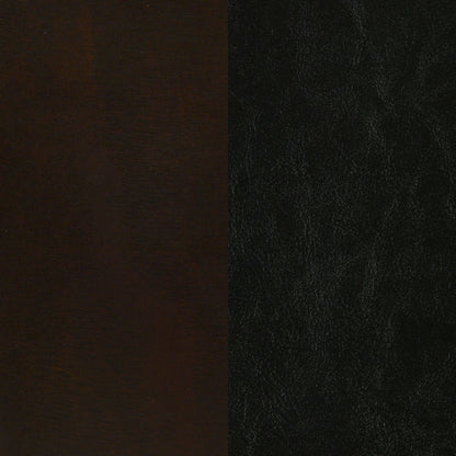 Cappuccino and Black Queen Panel Bed image 9