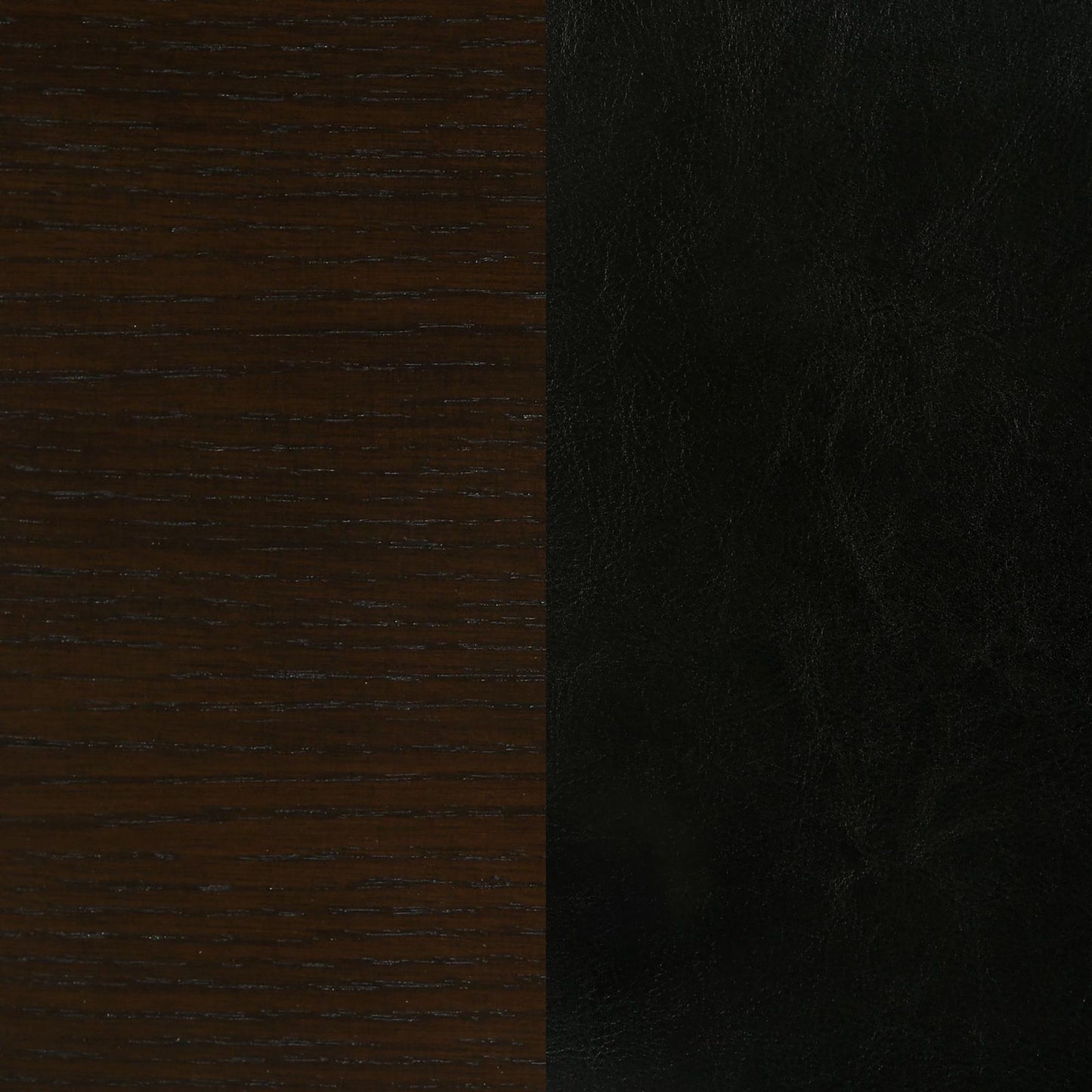 Cappuccino and Black Upholestered Dining Bench image 7