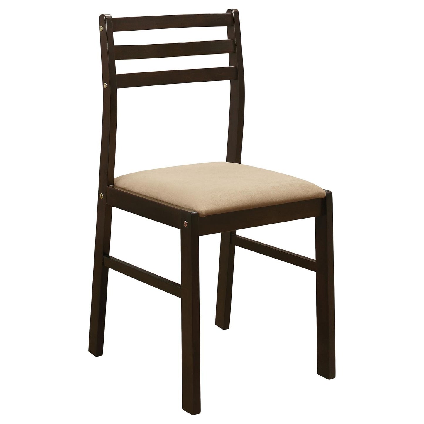Cappuccino and Tan 3-piece Dining Set with Drop Leaf image 9