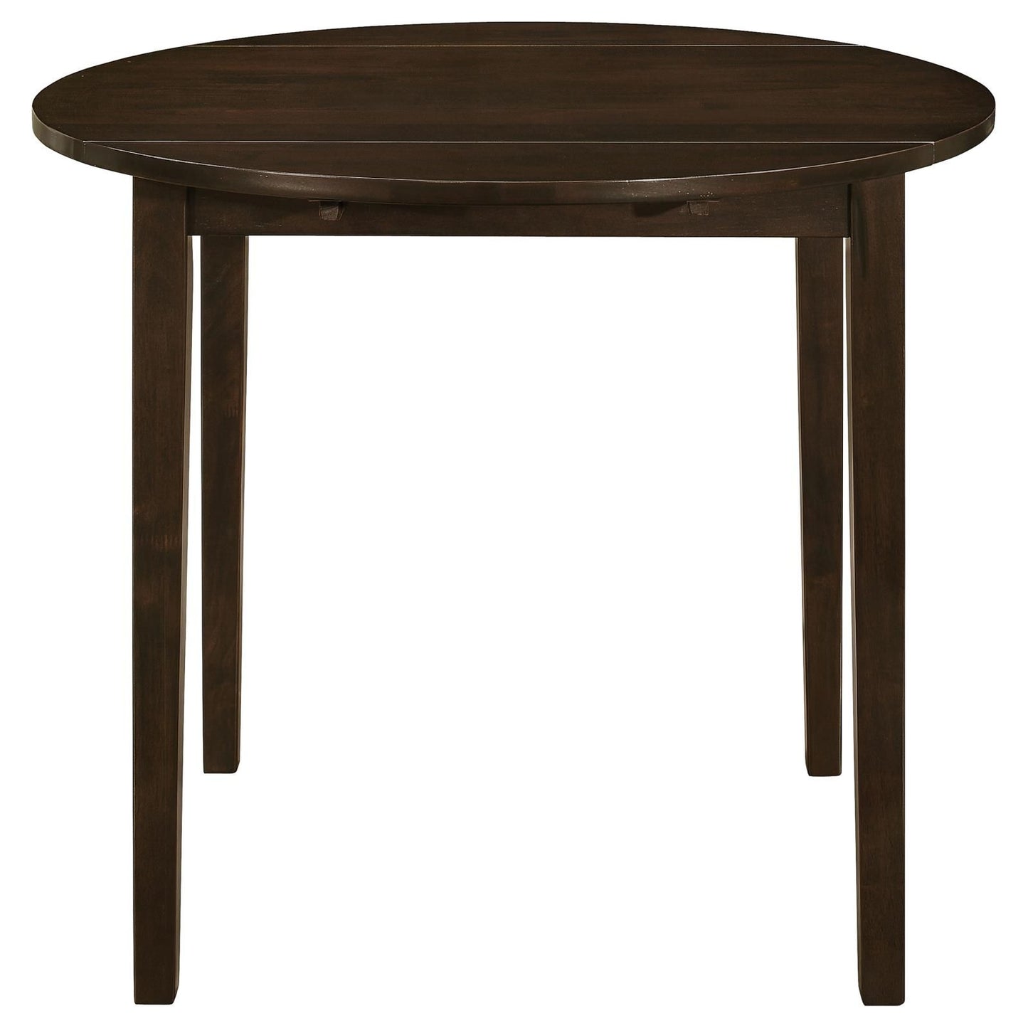 Cappuccino and Tan 3-piece Dining Set with Drop Leaf image 6