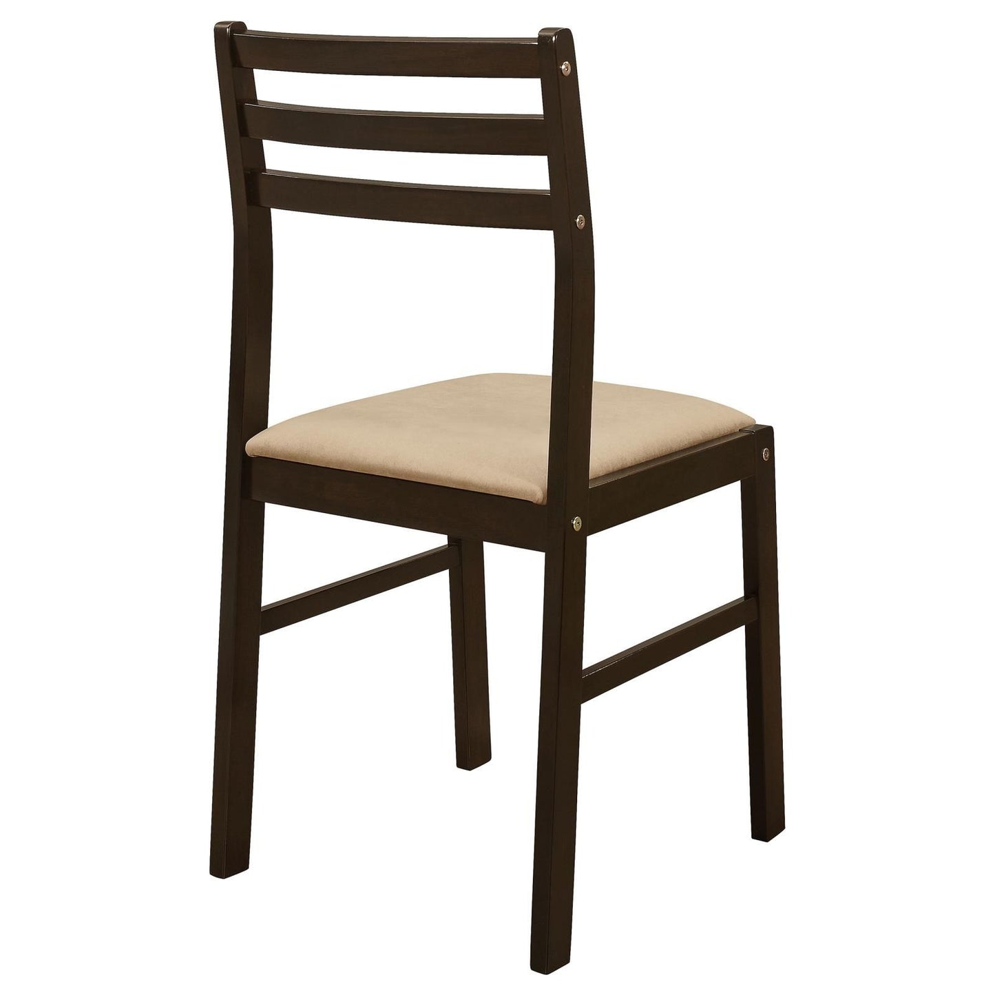 Cappuccino and Tan 3-piece Dining Set with Drop Leaf image 16