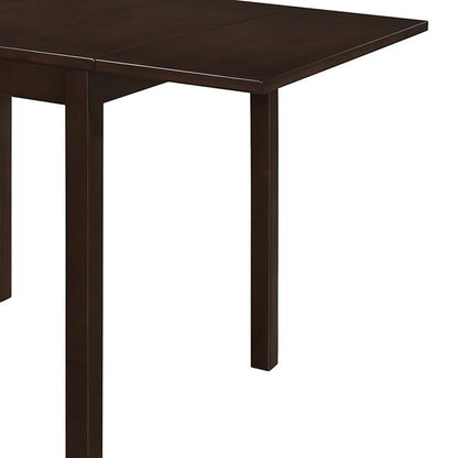 Cappuccino Dining Table with Drop Extension Leaf image 5