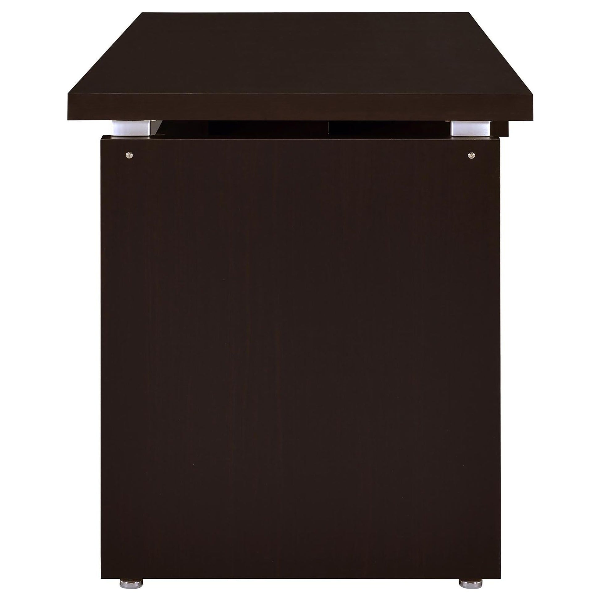 Cappuccino Floating Top Computer Desk image 7
