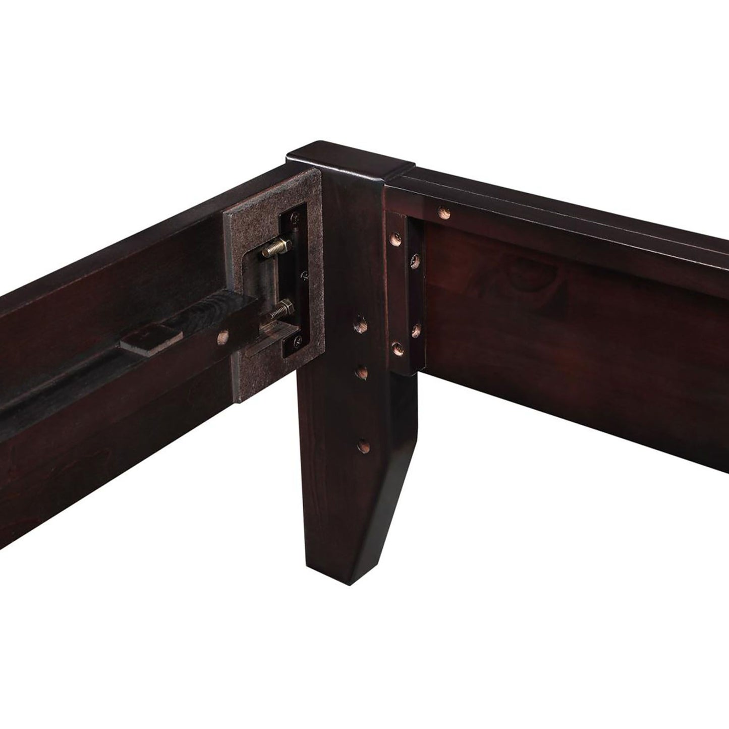 Cappuccino Full Platform Bed image 7