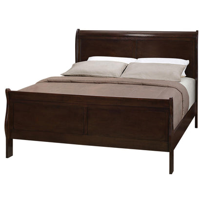 Cappuccino Full Sleigh Bed image 3